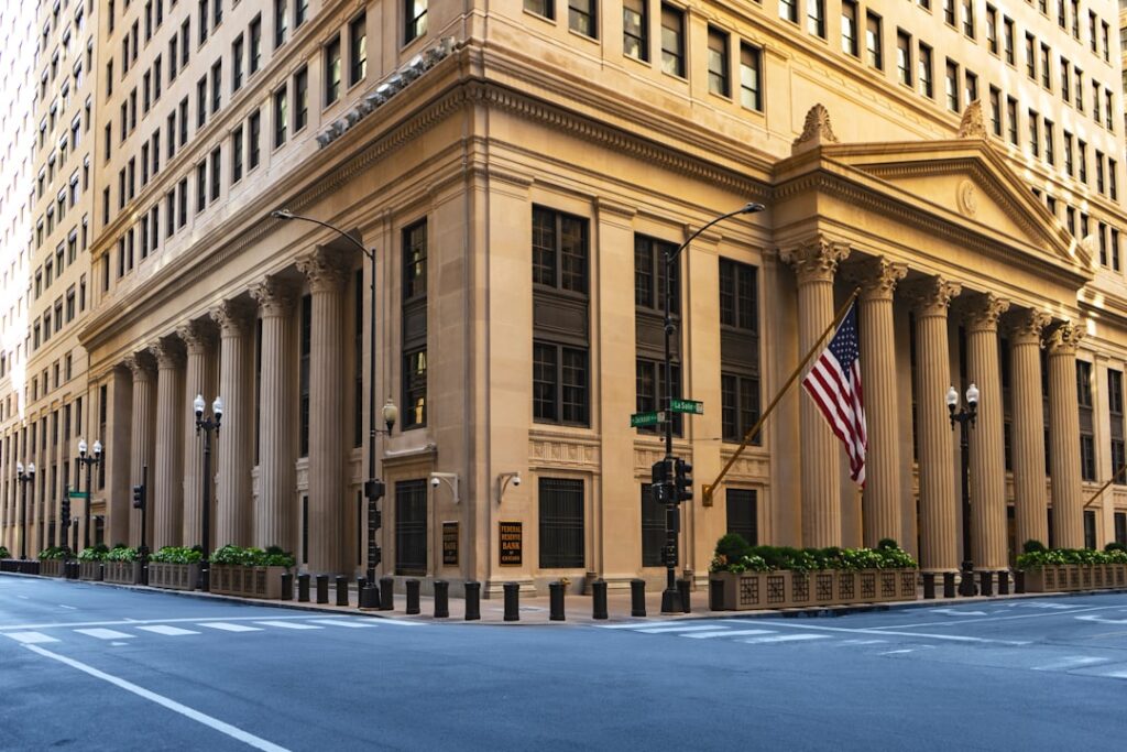 Federal Reserve building, representing the Fed's September 2026 interest rate hike