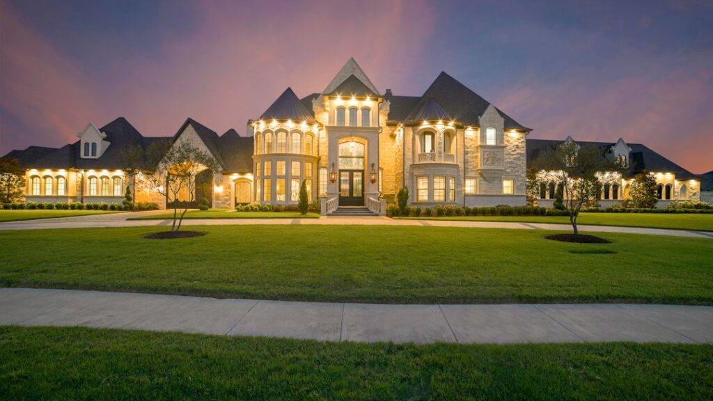 Upscale house exterior representing New Jersey's high-value home sales subject to the mansion tax
