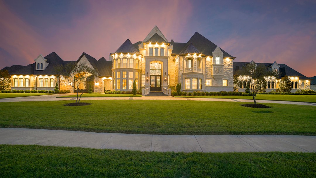 Upscale house exterior representing New Jersey's high-value home sales subject to the mansion tax